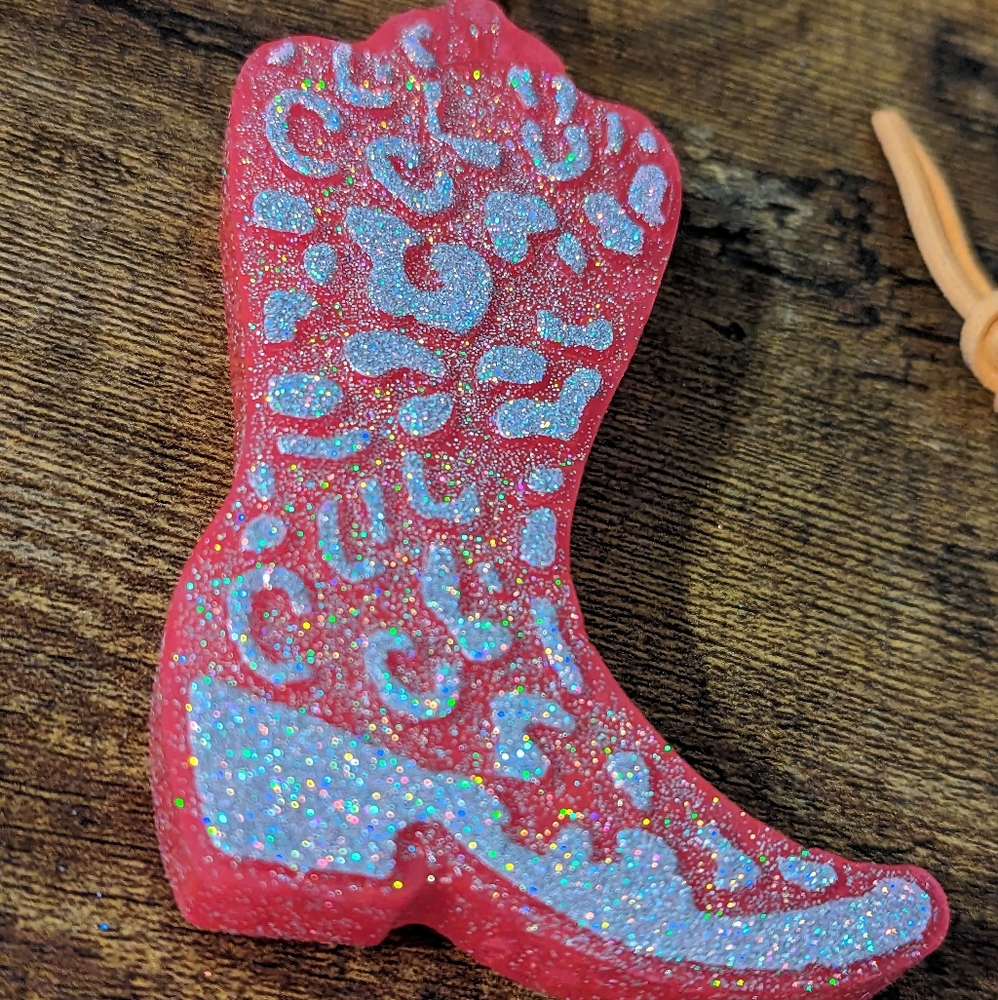 Glittery Cowgirl Book Scent Freshie New! - Picture 5 of 6